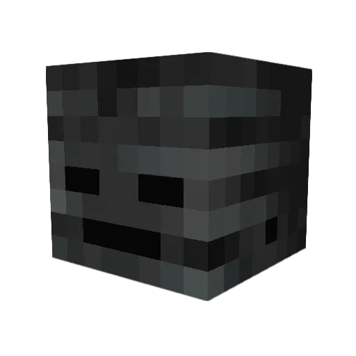 KhronixeM Minecraft avatar head, 3D render
