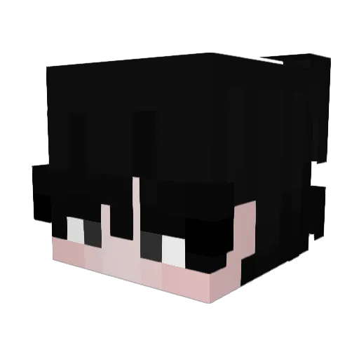 Khunheng Minecraft avatar head, 3D render