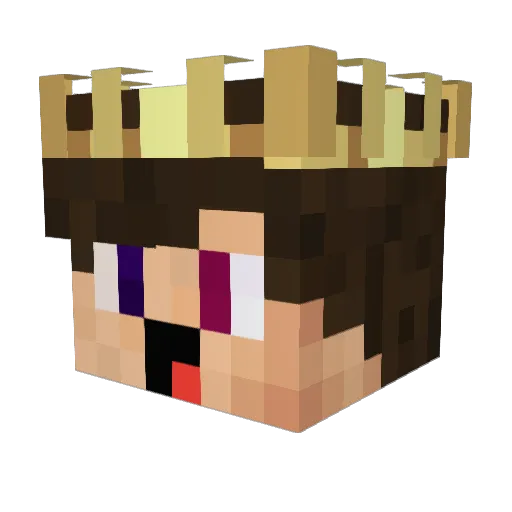 KhyberDeniz Minecraft avatar head, 3D render
