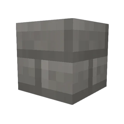 KiTi198 Minecraft avatar head, 3D render