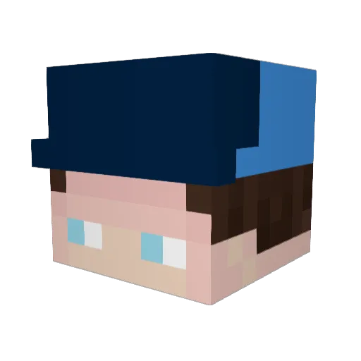 Kian291213 Minecraft avatar head, 3D render