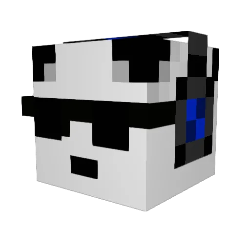 KianHamon Minecraft avatar head, 3D render