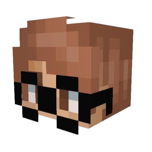 Kian_l654 Minecraft avatar head, 3D render