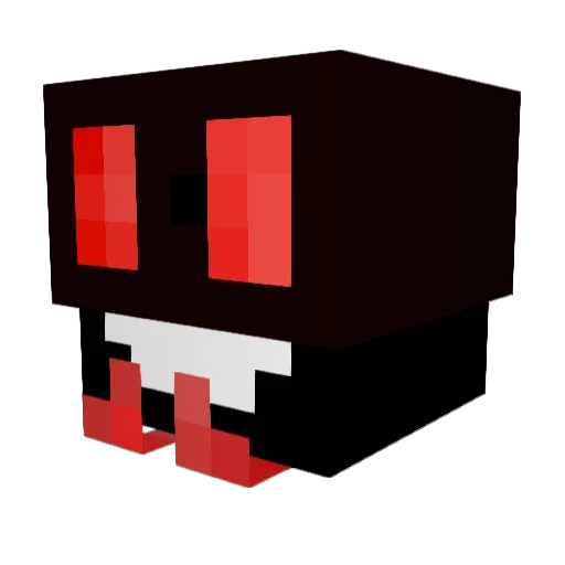 KibeZe Minecraft avatar head, 3D render