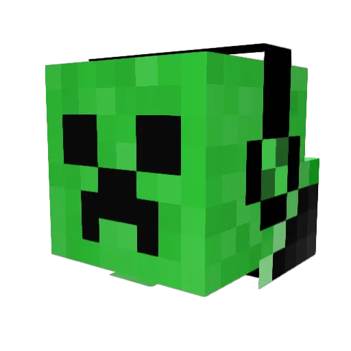 KickFlip2016 Minecraft avatar head, 3D render