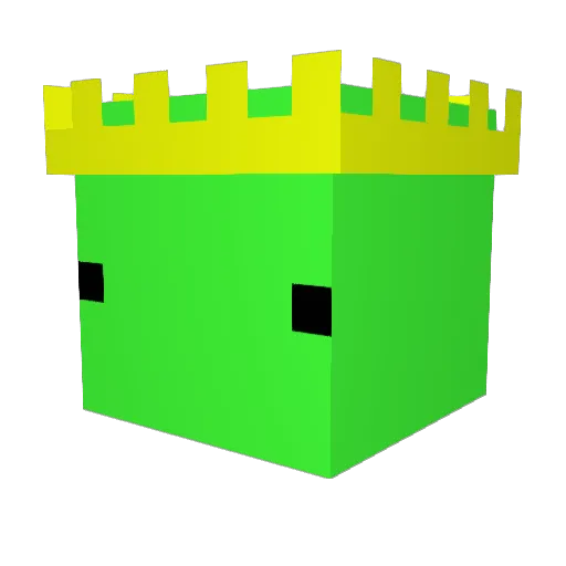 KidKrafter15 Minecraft avatar head, 3D render