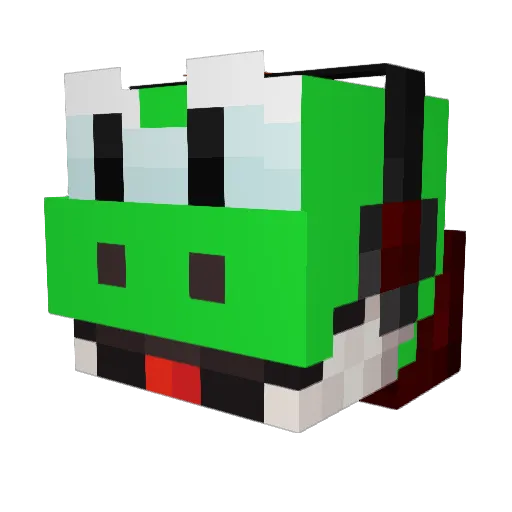 Kid_flash99 Minecraft avatar head, 3D render