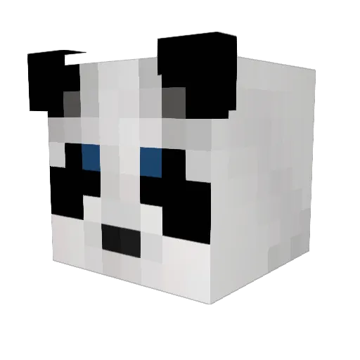 Kid_icawrist Minecraft avatar head, 3D render