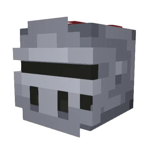 Kidbuu369 Minecraft avatar head, 3D render