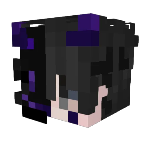 KiddSuper1117 Minecraft avatar head, 3D render