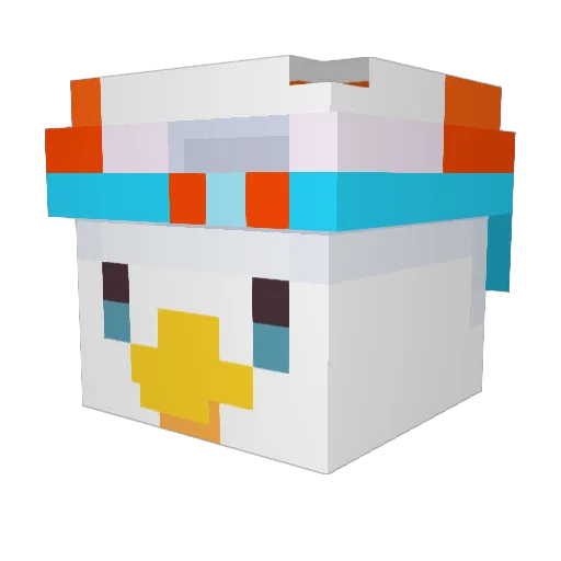 KidsAltRight Minecraft avatar head, 3D render