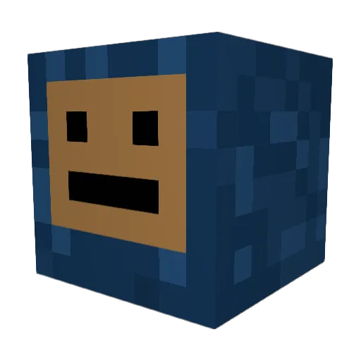 Kidslay3r1 Minecraft avatar head, 3D render