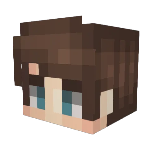Kiel_M11 Minecraft avatar head, 3D render