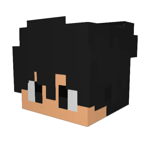 KienQuocVN0167 Minecraft avatar head, 3D render