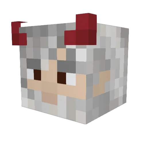 Kieran389 Minecraft avatar head, 3D render