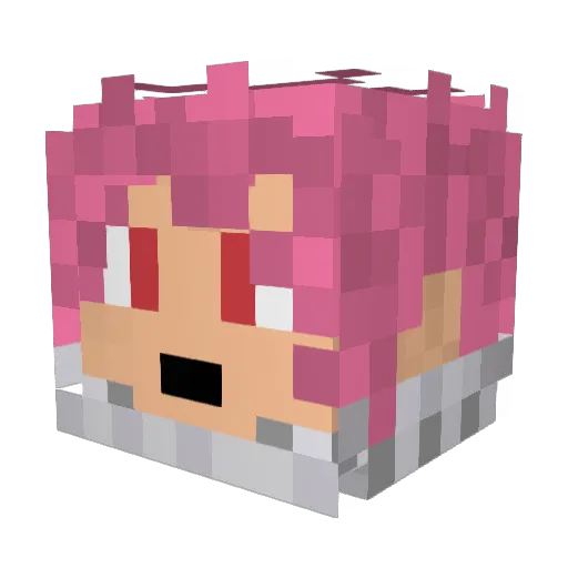 KieranHarbinson Minecraft avatar head, 3D render