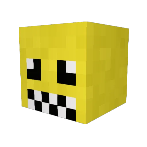 KieranTKelly Minecraft avatar head, 3D render