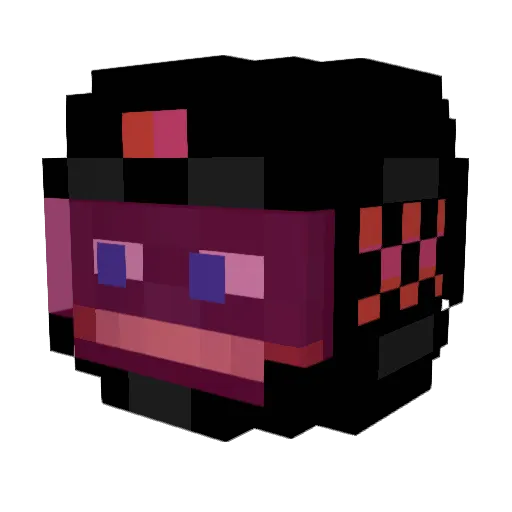 KieranTheDuck Minecraft avatar head, 3D render