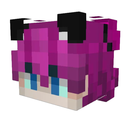 Kieran_micro422 Minecraft avatar head, 3D render