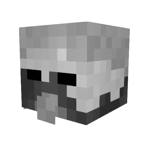 KiernanK Minecraft avatar head, 3D render