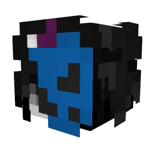 KierownikBudyn Minecraft avatar head, 3D render