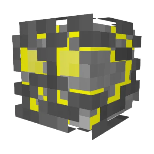 Kiesel06 Minecraft avatar head, 3D render