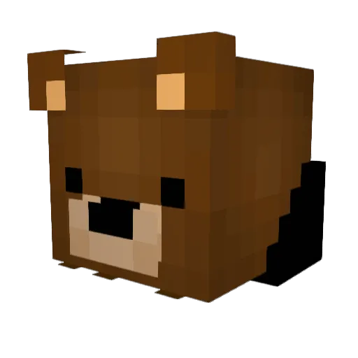 Kieyonnn Minecraft avatar head, 3D render