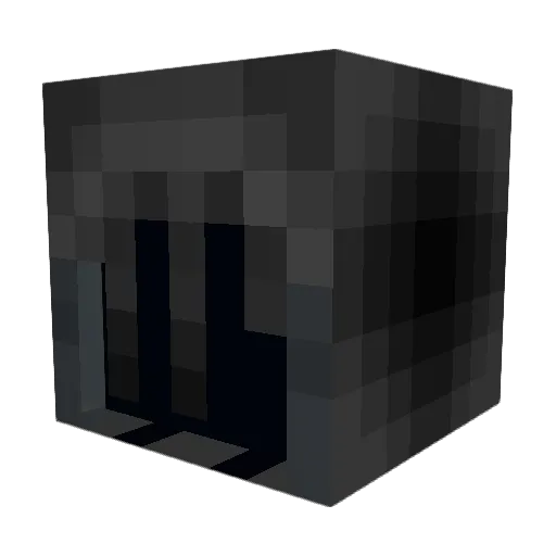 Kijo_ Minecraft avatar head, 3D render