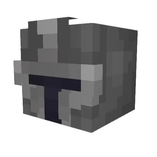Kikaida74 Minecraft avatar head, 3D render