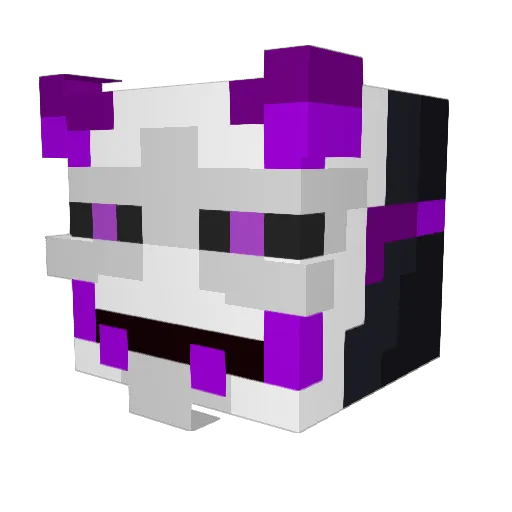 Kikato05 Minecraft avatar head, 3D render