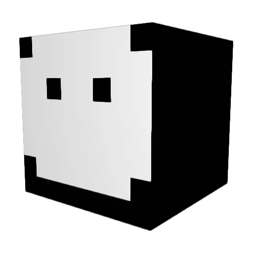 Kiki13409 Minecraft avatar head, 3D render