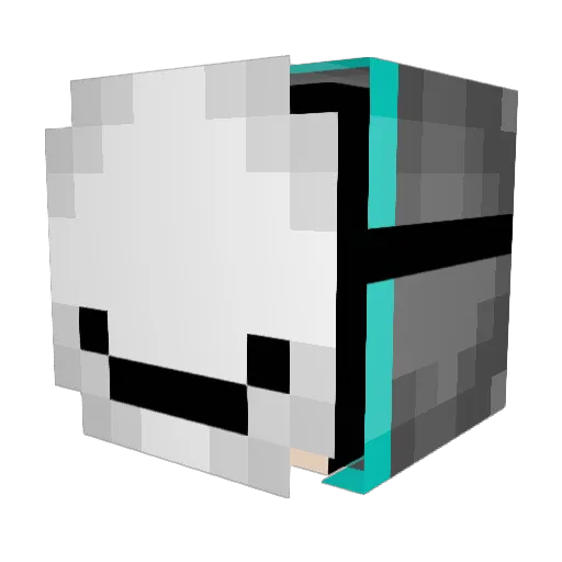 KikiKirschKeks Minecraft avatar head, 3D render