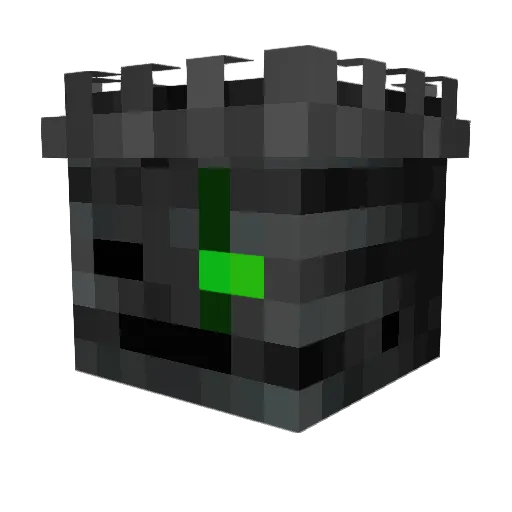 Kikkan2010 Minecraft avatar head, 3D render