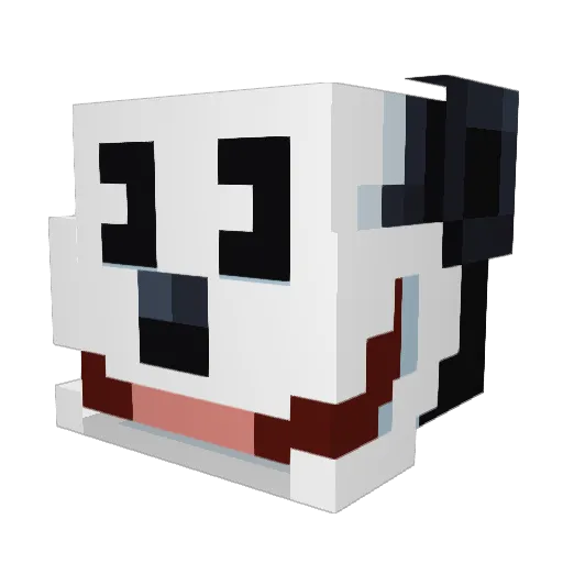 Kikki_Hiiri Minecraft avatar head, 3D render