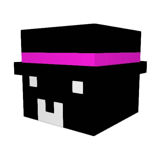KikosPendrekos Minecraft avatar head, 3D render