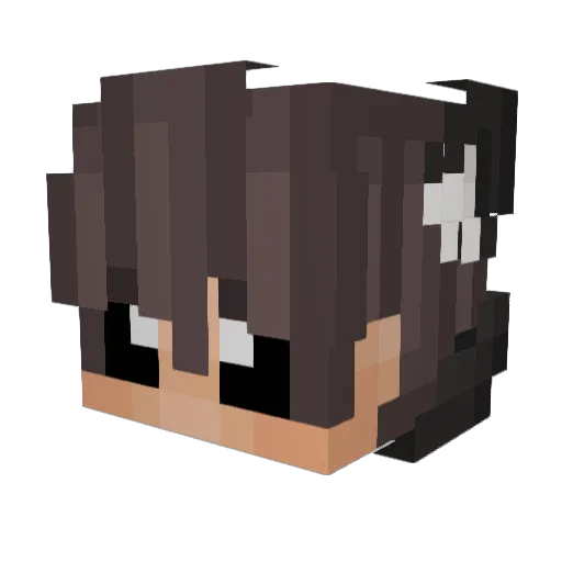 KilGik Minecraft avatar head, 3D render
