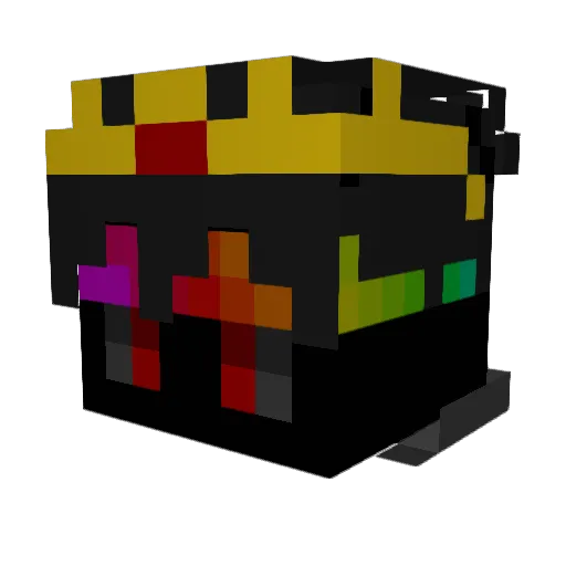 KilamIP Minecraft avatar head, 3D render