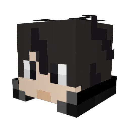 Kilazuri12 Minecraft avatar head, 3D render