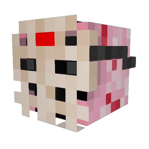 KildPanda Minecraft avatar head, 3D render