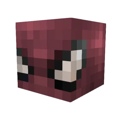 Kildareas Minecraft avatar head, 3D render