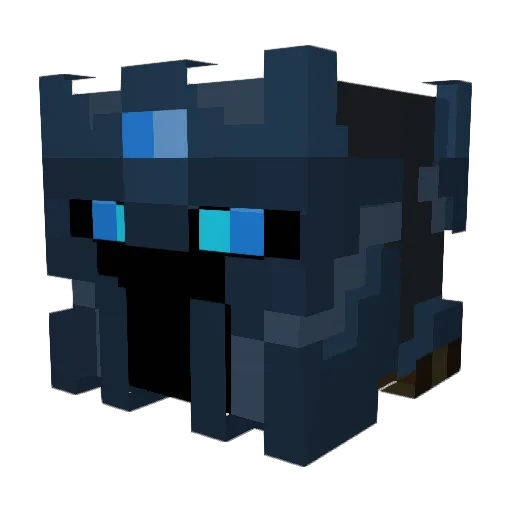 Kildlan Minecraft avatar head, 3D render