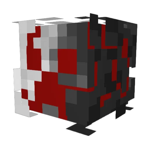 Kildow51 Minecraft avatar head, 3D render
