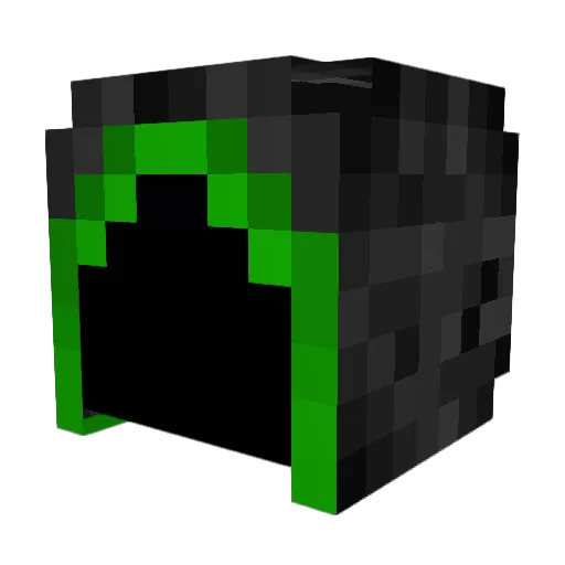 KileWithAnI_ Minecraft avatar head, 3D render