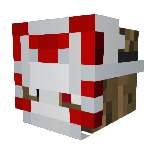 KileX_ Minecraft avatar head, 3D render