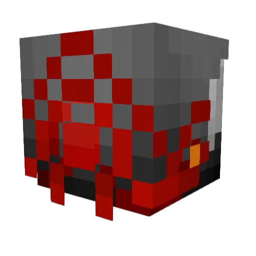 Kilerpiickle Minecraft avatar head, 3D render