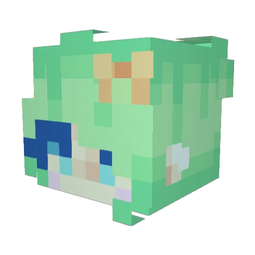 Kilgraved Minecraft avatar head, 3D render