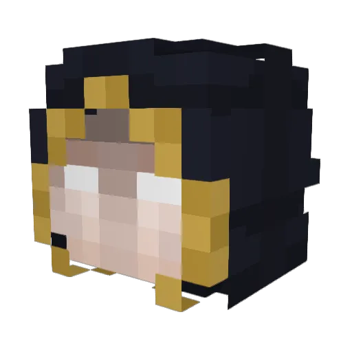 Kilgycco143 Minecraft avatar head, 3D render