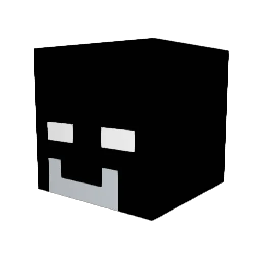 KiliMaty Minecraft avatar head, 3D render