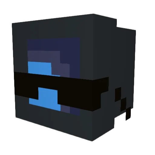 Kilian1306 Minecraft avatar head, 3D render