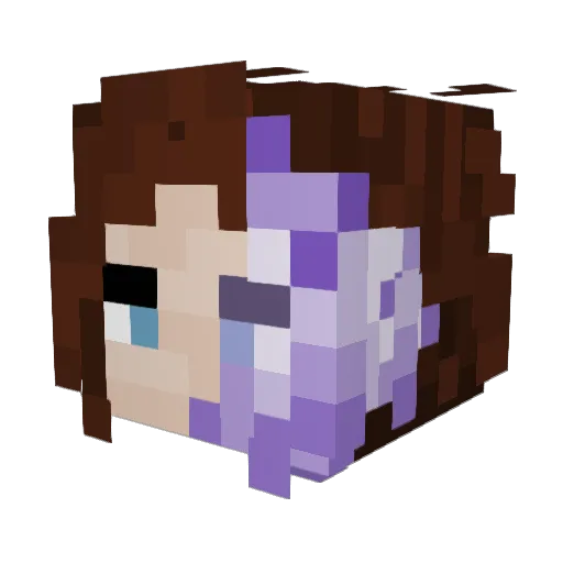Kilkkaw1 Minecraft avatar head, 3D render
